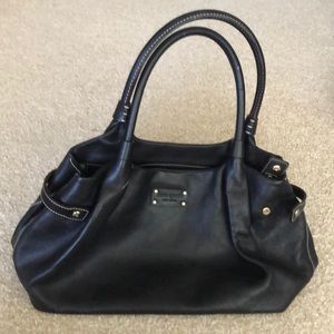 Kate Spade Black Leather Shoulder Bag